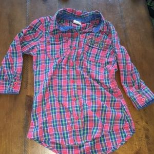 Union Bay Plaid 3/4 Sleeve